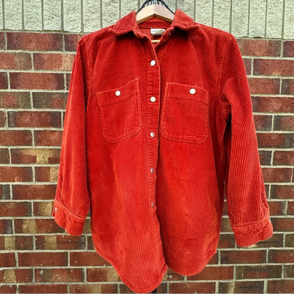 Tapemeasure Thick Corduroy Snap- Up Shacket Casual Jacket Gorp Outdoor S